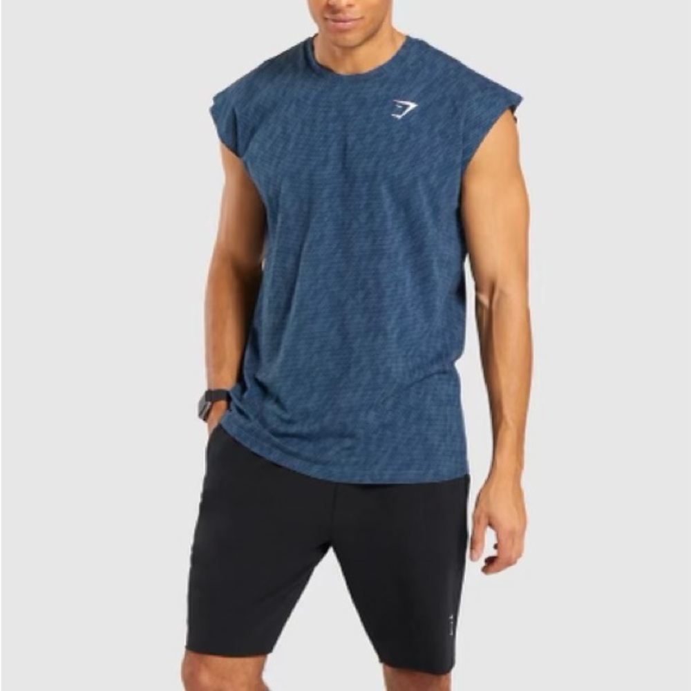 Mens gymshark sleeveless top